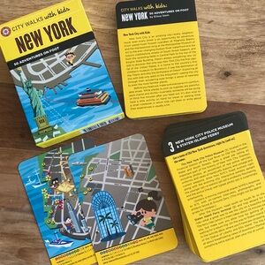 City Walks with Kids New York City Travel Deck - 50 Adventures on Foot
